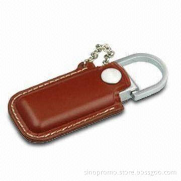 Genuine Leather USB Flash Drive, Various Colors are Available